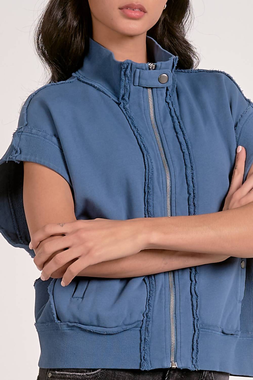 Elan - Ainsley Zip-up Sweatshirt