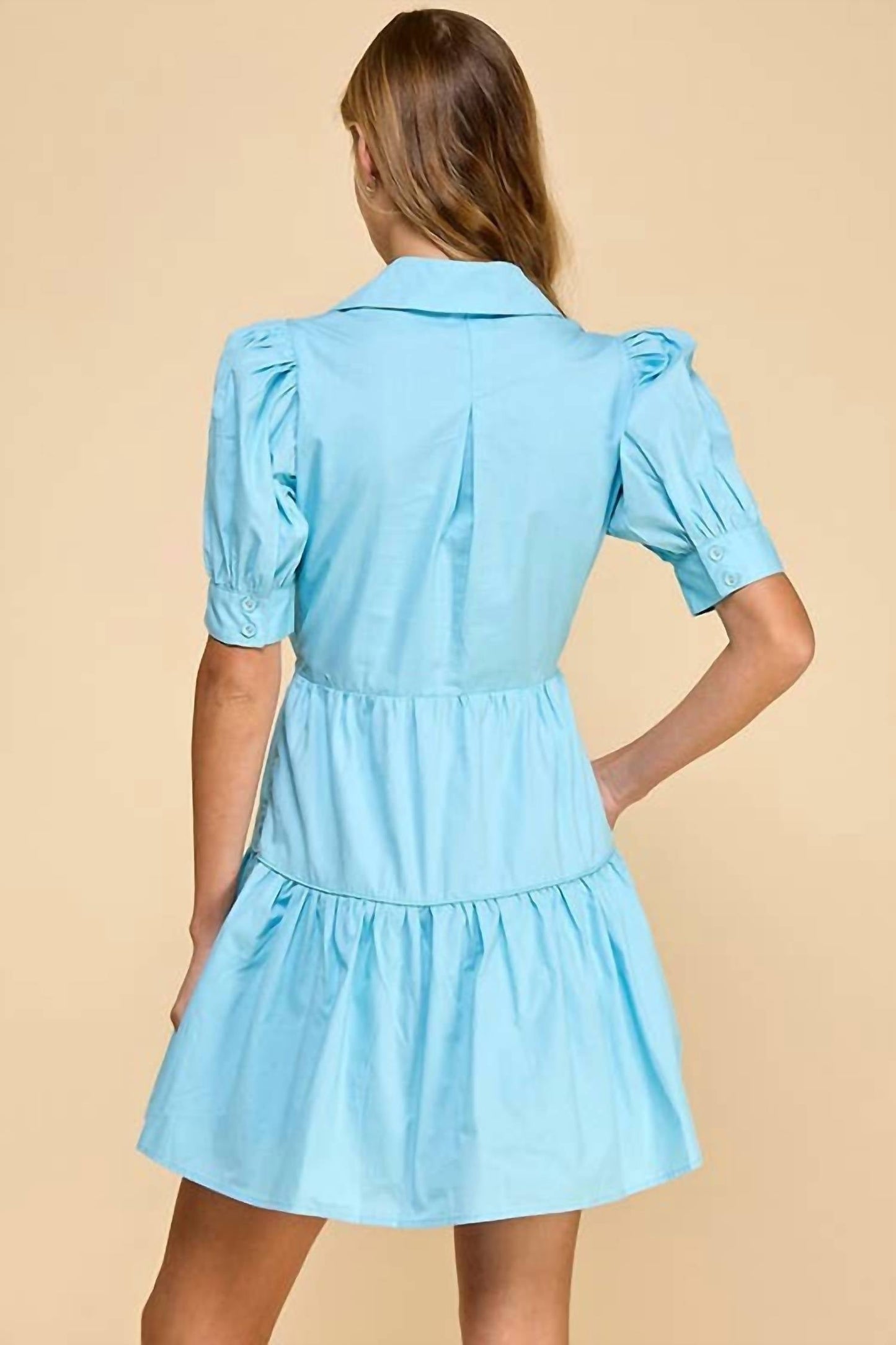 Tcec - Poplin Bow Dress