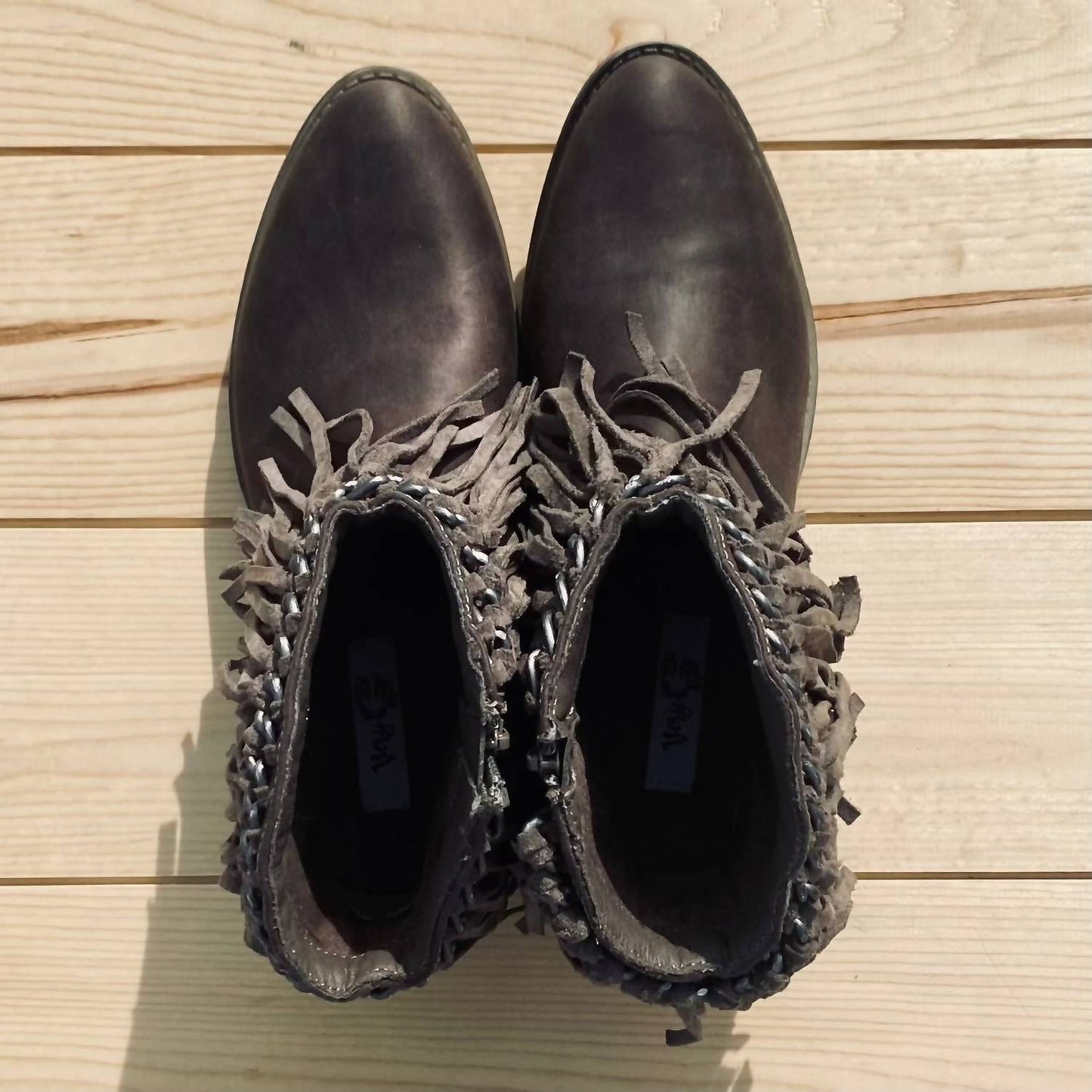 Very G - Women's Juno Fringe Bootie Shoe
