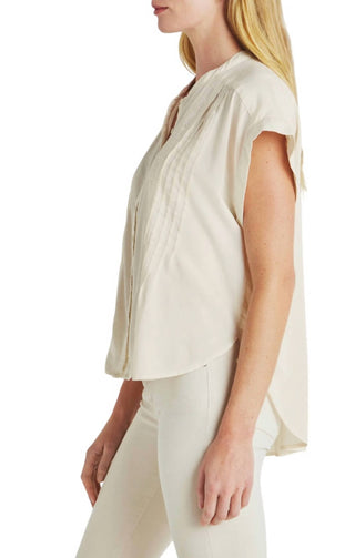 Blusa de renda Paloma Pintuck esplêndida