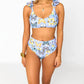 Buddylove - Cheek Bikini Bottom With Wrap Skirt Set