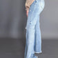 Judy Blue - Audrey High Waist Flare Jeans With Shield Pocket