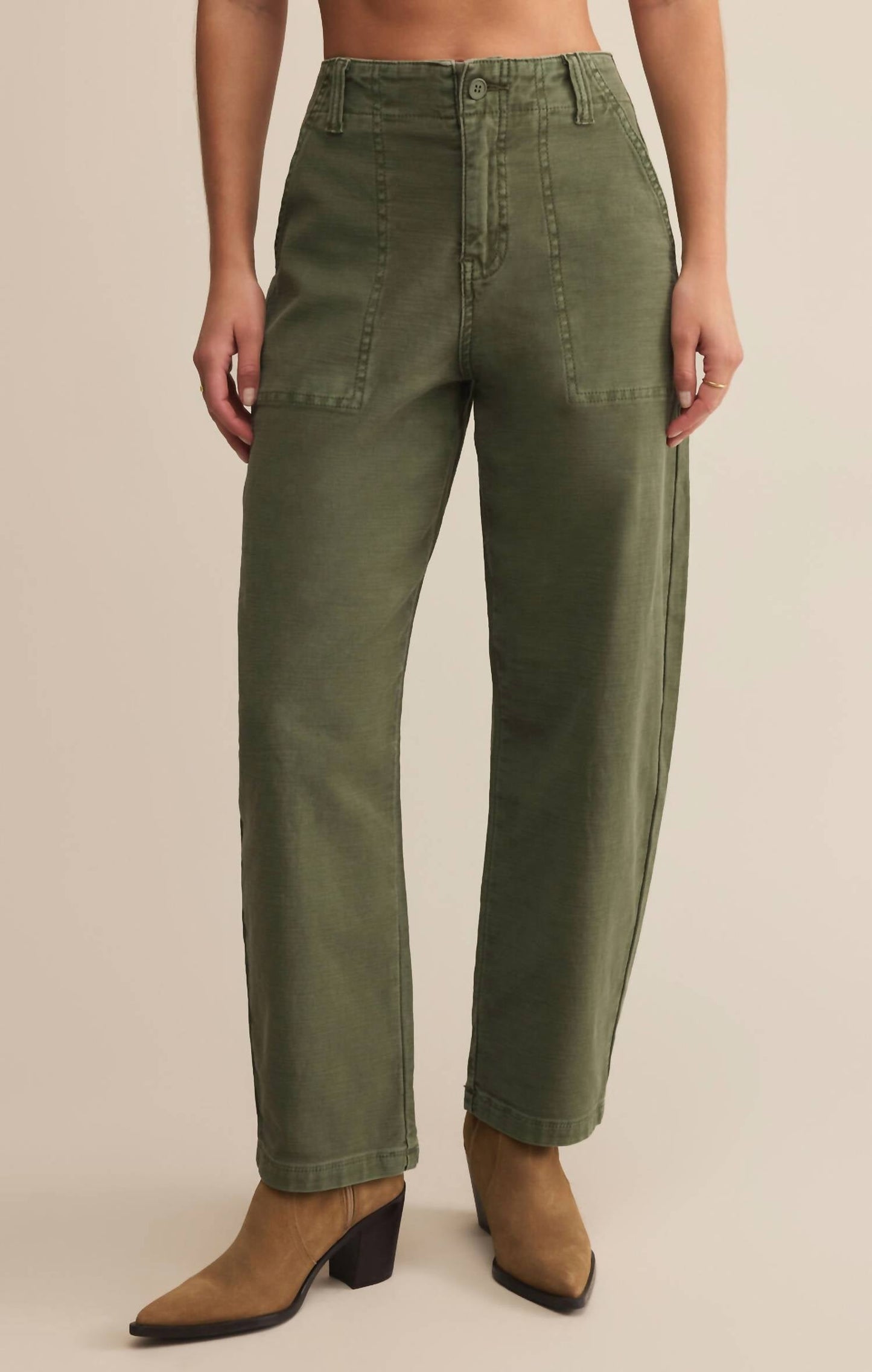 Z Supply - High Rise Twill Pants