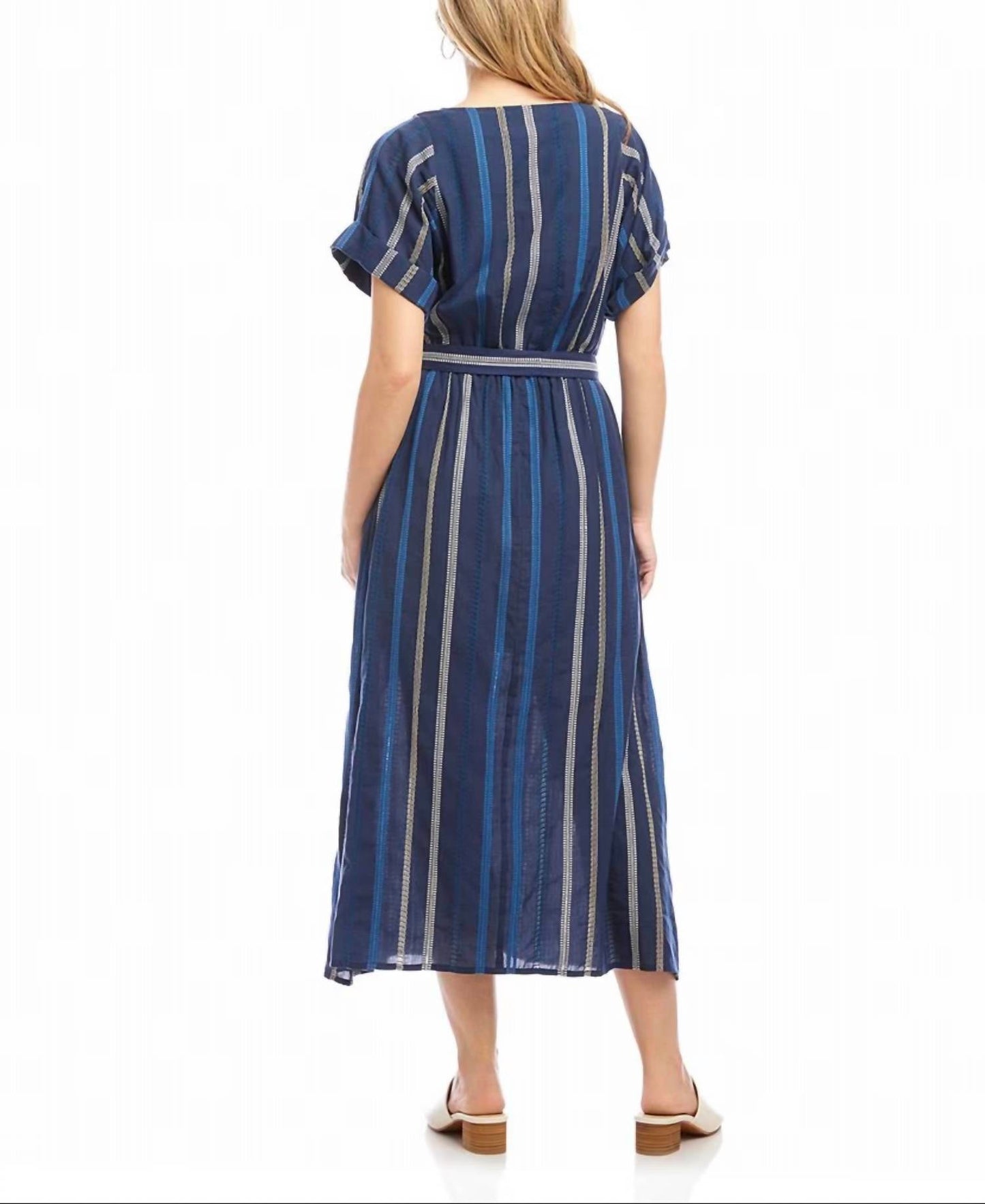 Karen Kane - Cuff sleeve dress