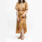 Polagram - Floral Embroidered Ruffle Midi Maxi Dress