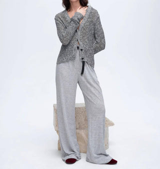 Atm - Cardigan com detalhe canelado