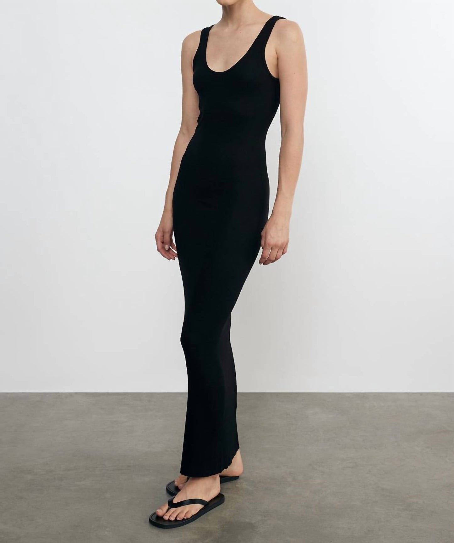 Enza Costa - Silk Rib Maxi Tank Dress