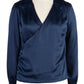 Kut From The Kloth - Long Sleeves Satin Top Blouse