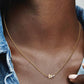 Pandora - Women's Shooting Star Pave Necklace