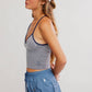Free People - Perfectly Pleated Plunge Top