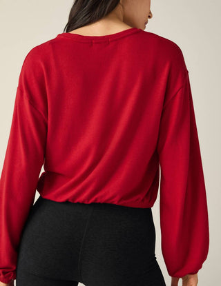 Beyond Yoga - Soft Spoken Cropped Pullover