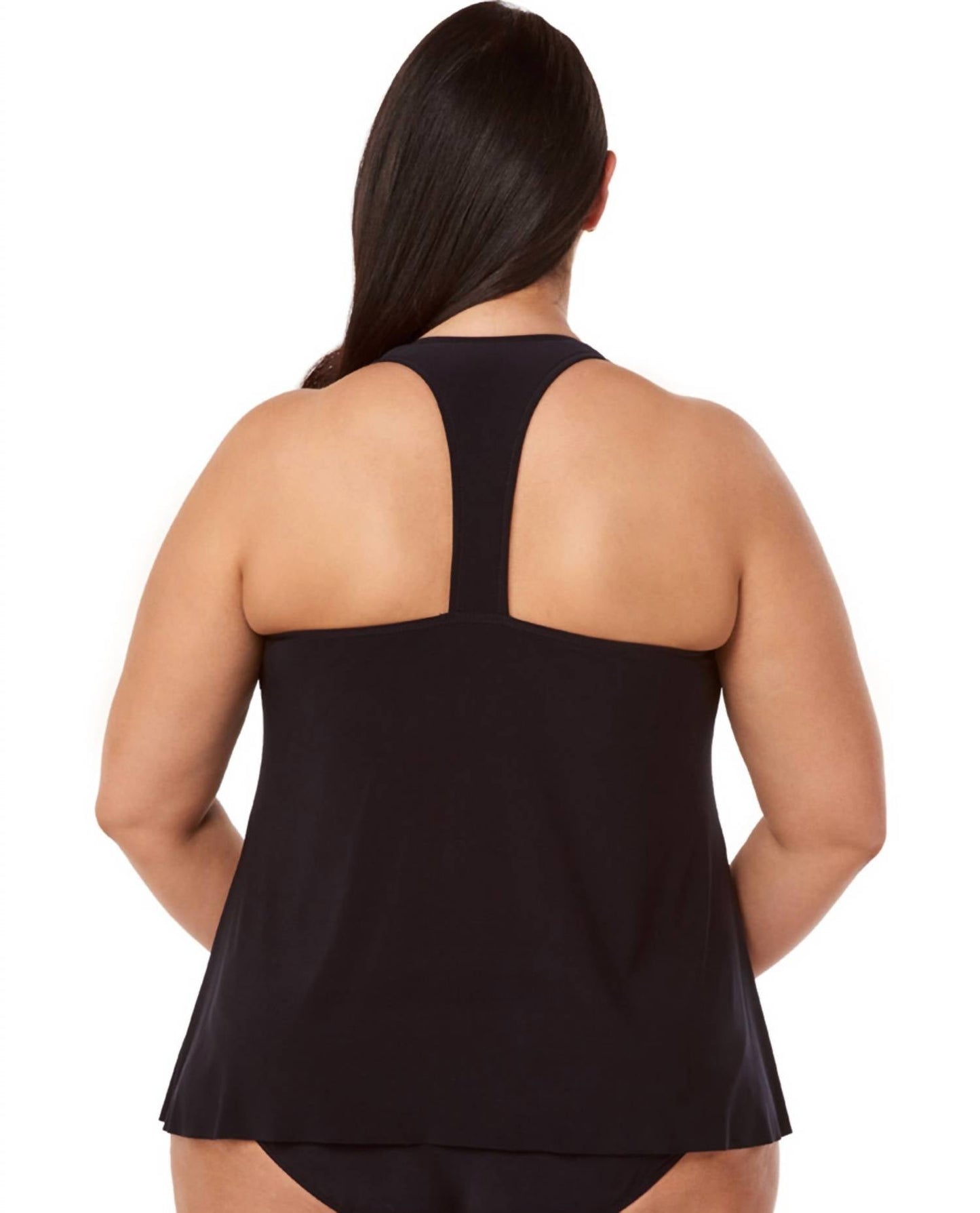 Magicsuit - Taylor Racerback Underwire Tankini Top - Plus Size