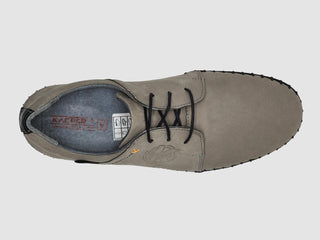 Kcr Group - Sapatos de couro costurados masculinos