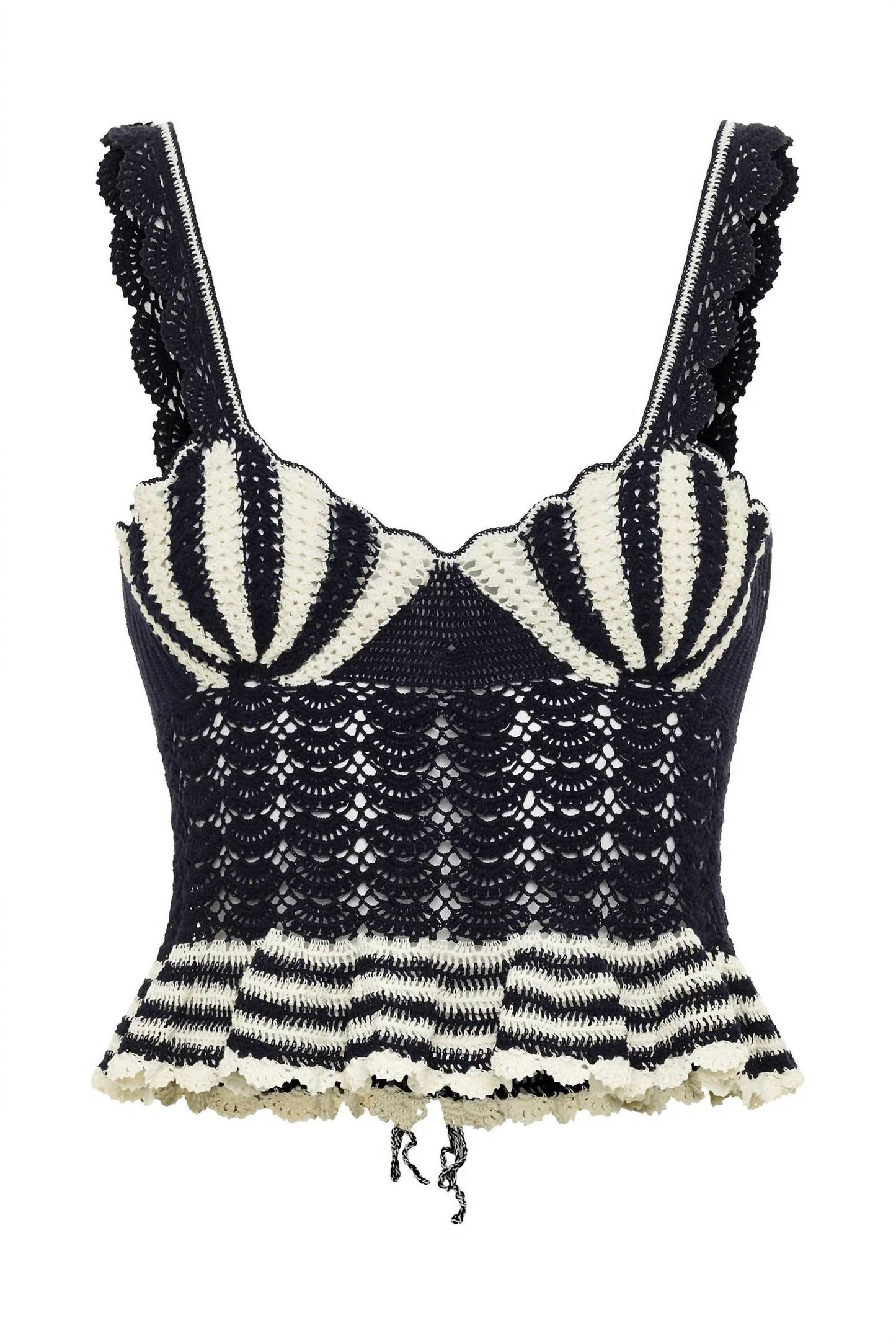 Carolina K - Shell Crochet Top