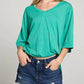 Chaser - Gianna 3/4 Sleeve V-neck Tee
