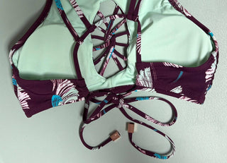 Radio Fiji - Domingo Calabria High Neck Bikini Top