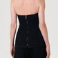 Agolde - Lara Sleeveless Denim Corset Top
