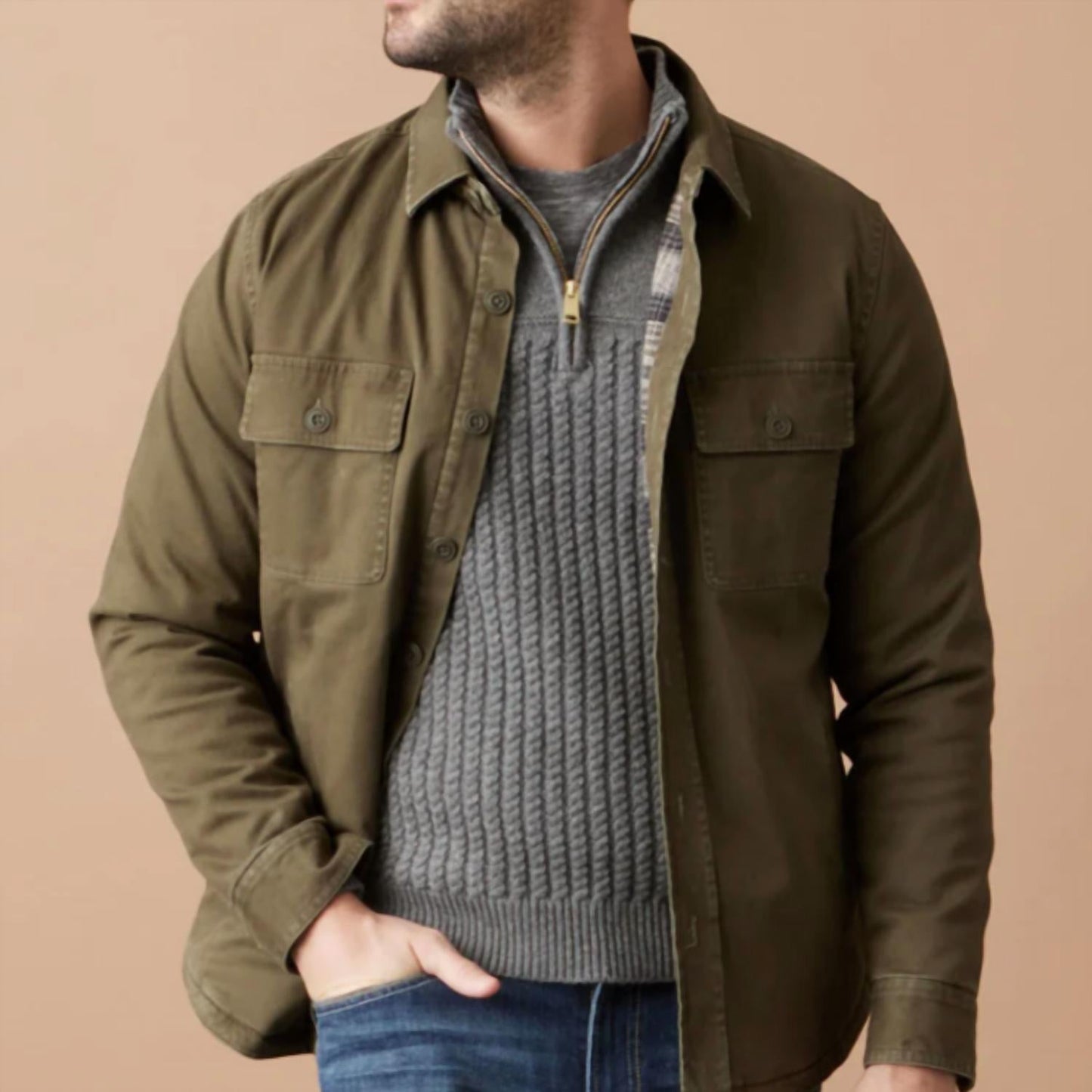 Flags & Anthem - Flannel Lined Jacket