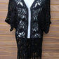Entro - Women's Crocheted Open Work Sleeved
