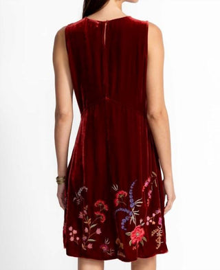 Johnny Was - MAYRA VELVET CHEVRON TANK DRESS