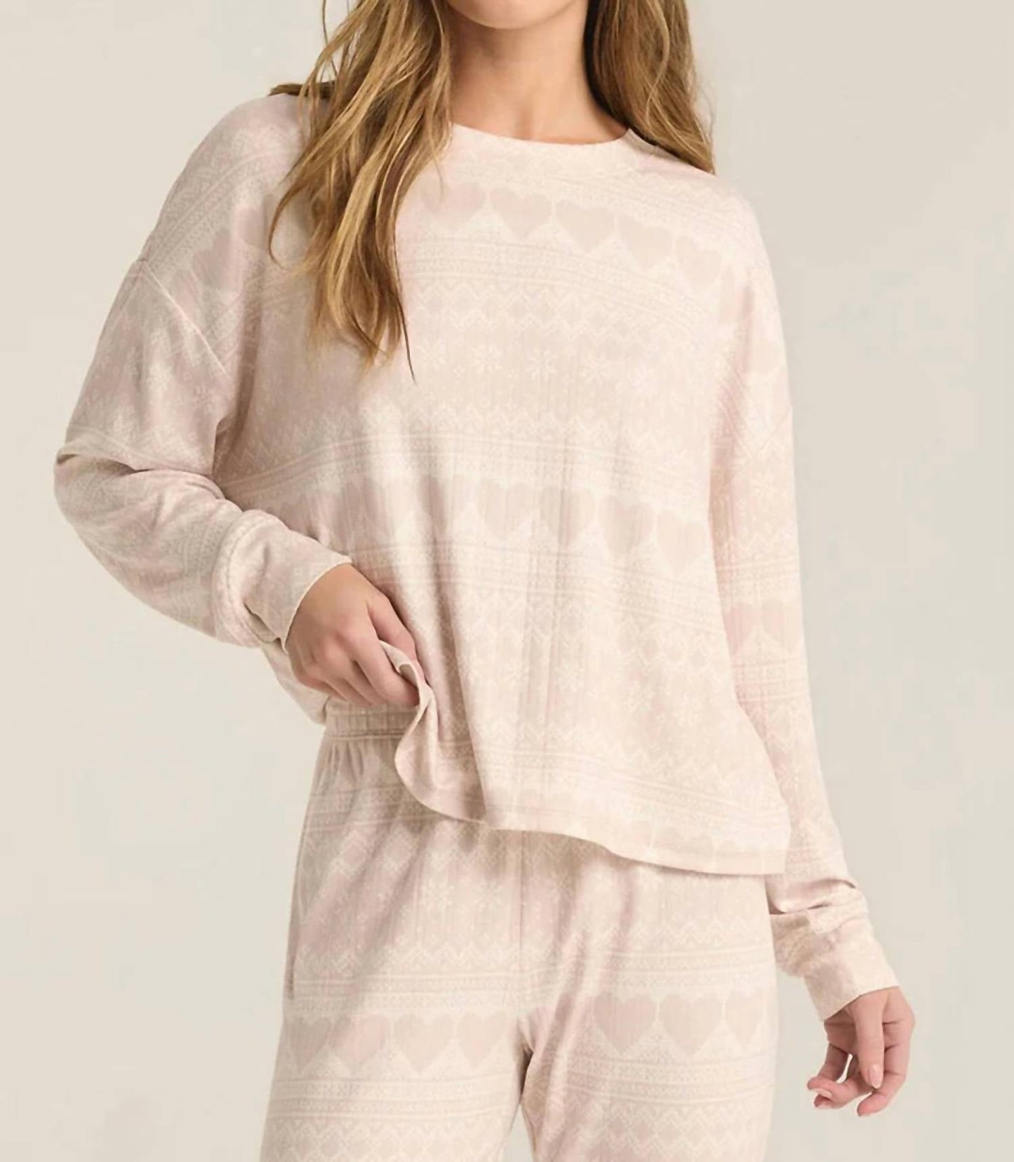 Z Supply - Fairisle Heart Top