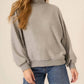 Project Social T - Love Language Mock Neck Sweater