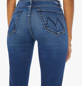 Mother - High Waisted Rascal Sneak Jeans