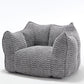 Comfortable Chenille Sofa Chairs With Highly Resilient Foam