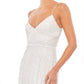 Mac Duggal - Sequin Spaghetti Strap Gown