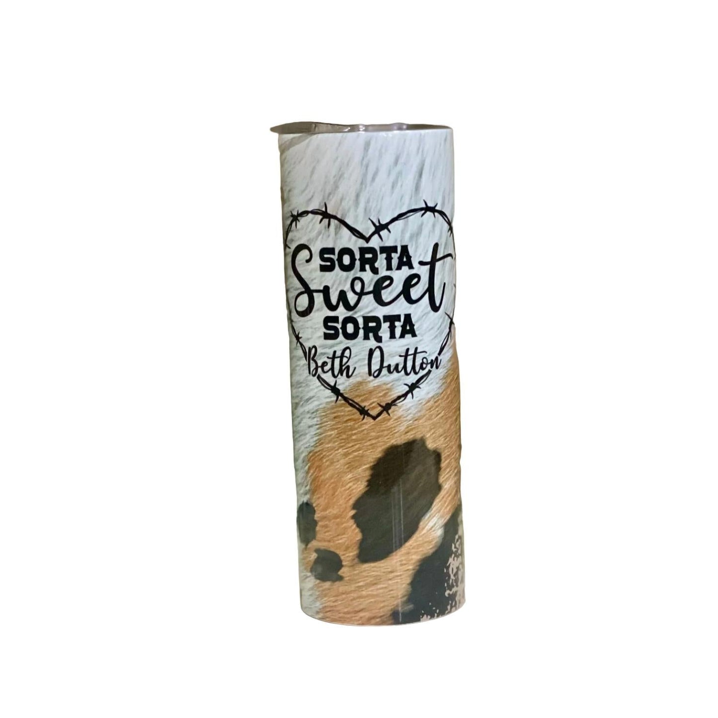 Rowdy Ridge Company - Sorta Sweet Sorta Beth Dutton 20 oz Skinny Tumbler