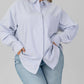 Good American - Oxford Uniform Shirt - Plus