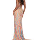 Ashleylauren - Lace Up Sweetheat Prom Dress