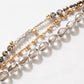Anne Vaughan - Women's Multistrand Crystal Bracelet