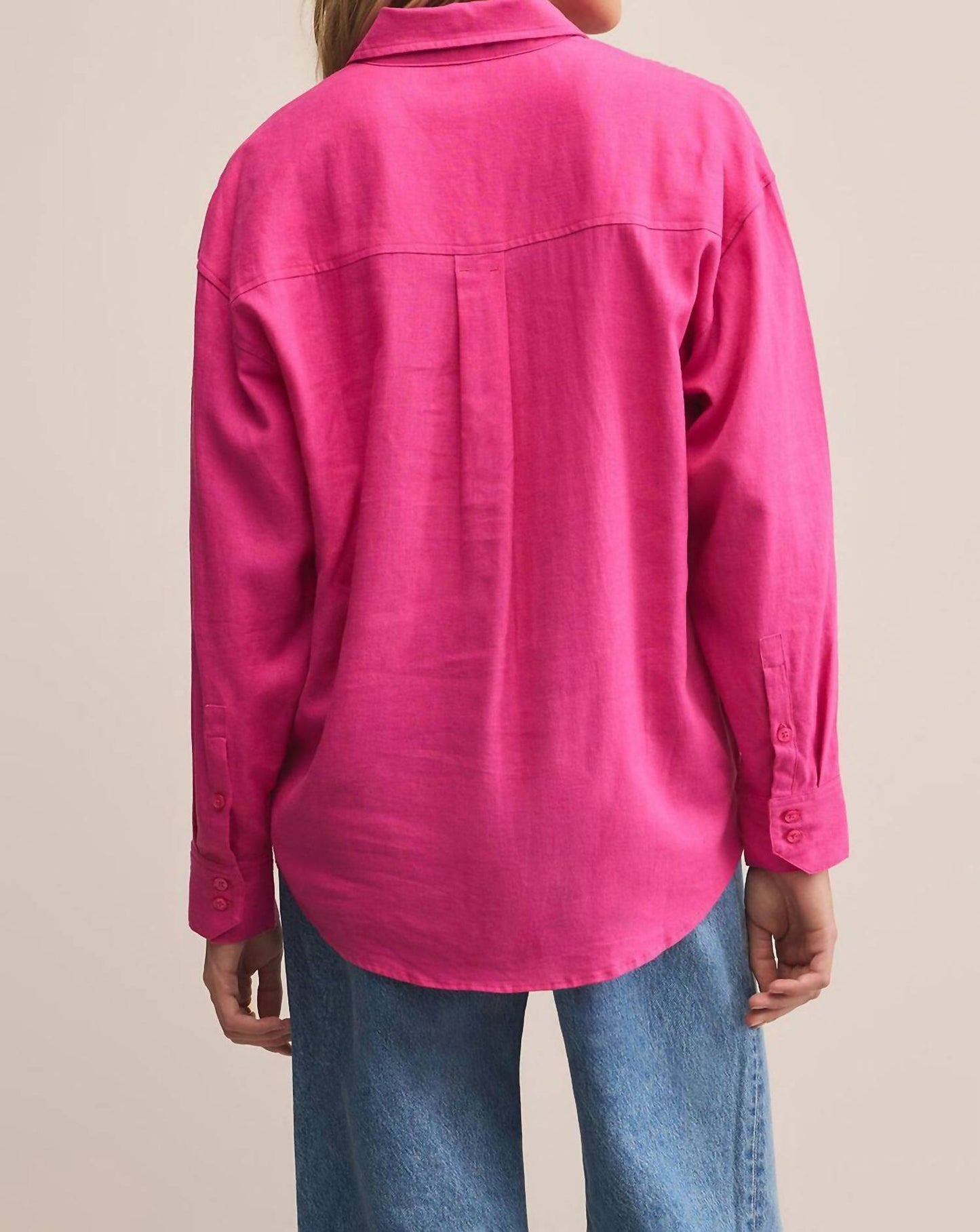 Z Supply - Alfie Linen Button Up Island Shirt