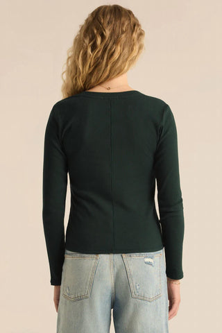 Z Supply - Sirena Rib Long Sleeve Top
