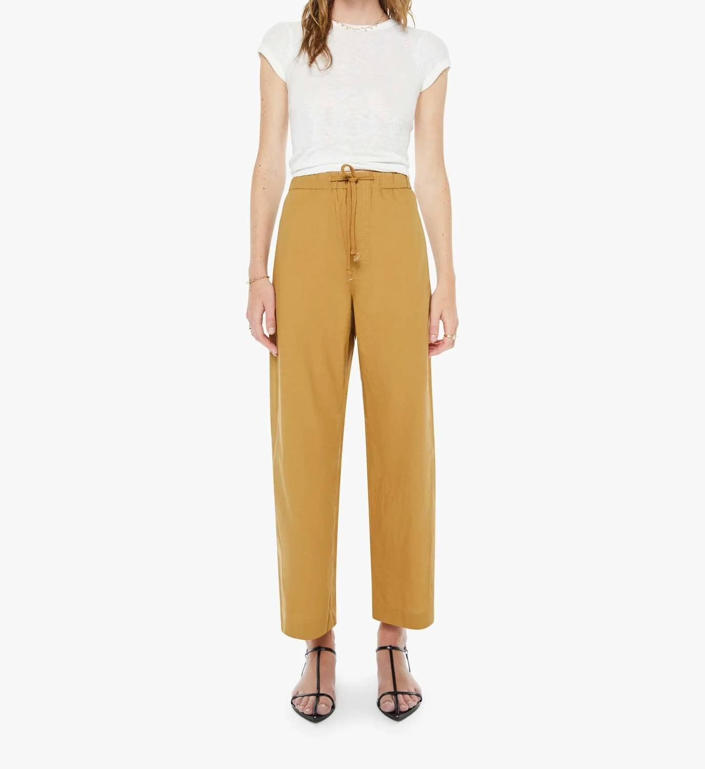 Mother - Drawn Half-pipe Ankle Pants