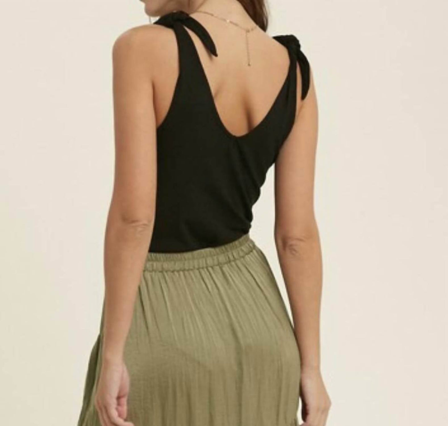 Wishlist - Anna Shoulder Tie Bodysuit