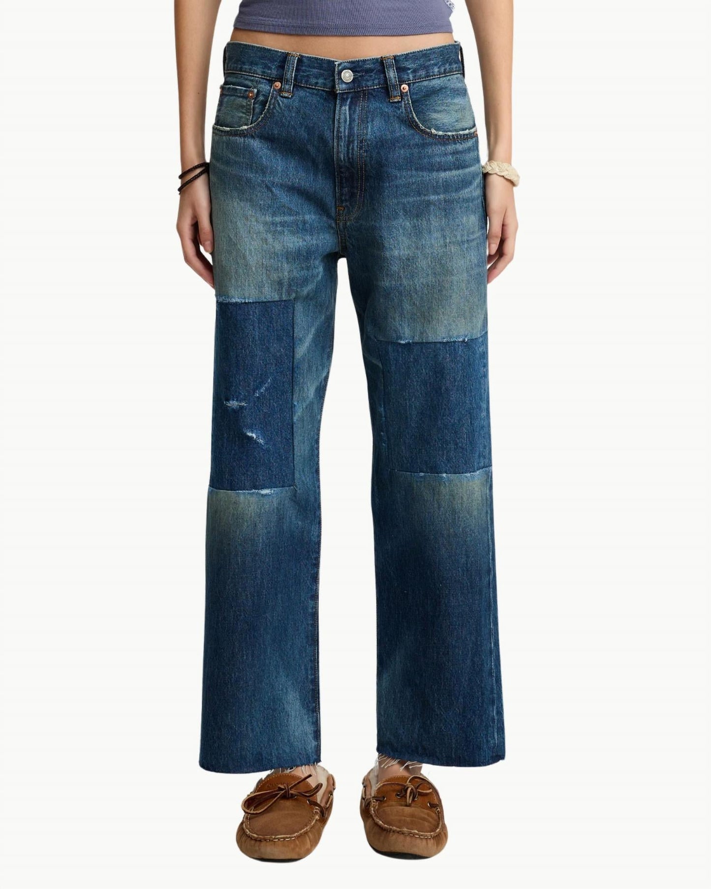 Denimist - Lucy Boyfriend Patchwork Jean