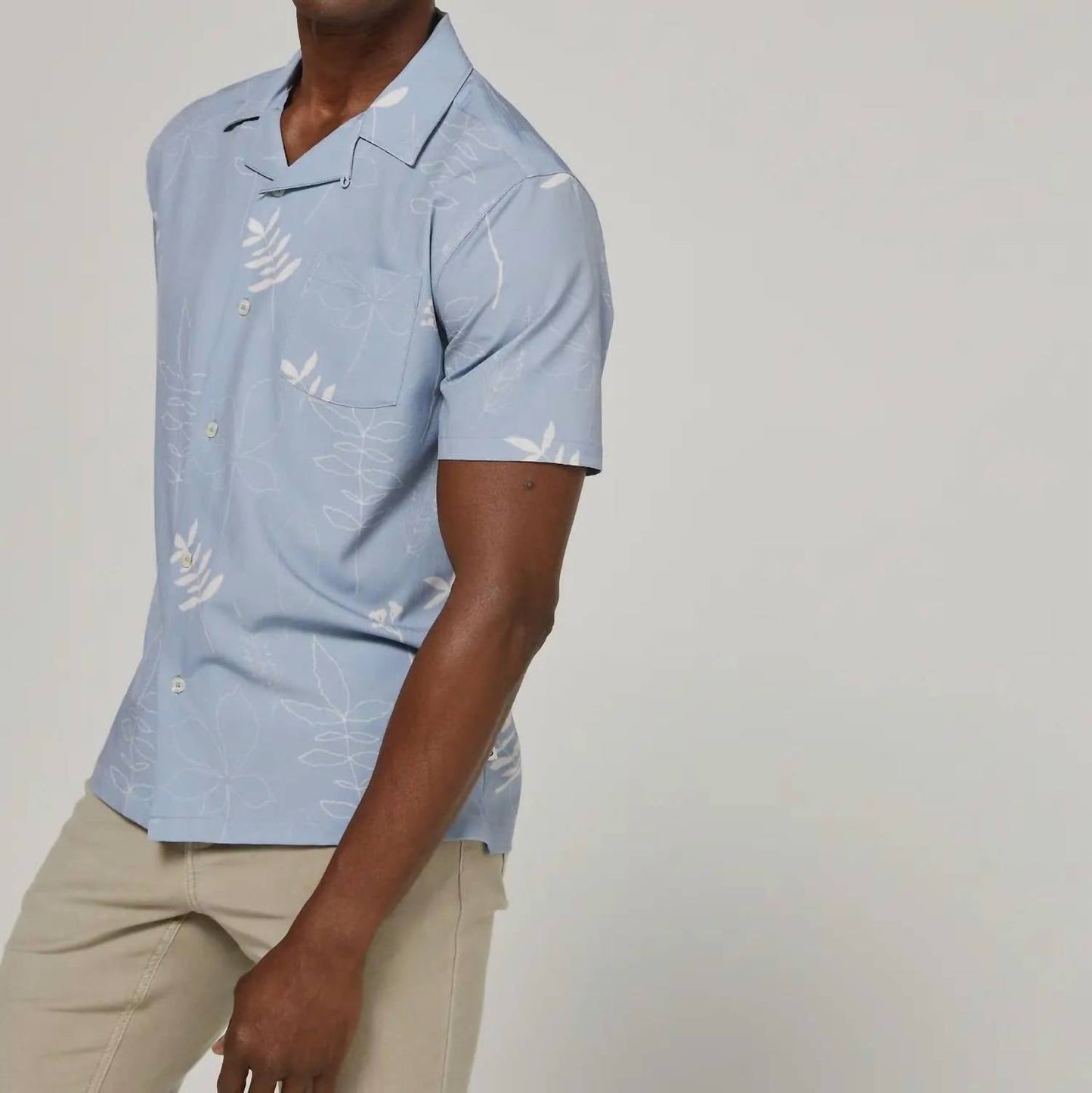 7Diamonds - Ciro Camp Stretch Seersucker Camp Shirt