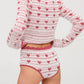For Love & Lemons - Candy Heart Knit Cardigan