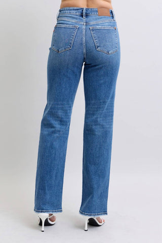 Judy Blue - Calça Jeans Sabrina Vintage Straight Fit