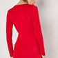 Apricot - Jersey Side Ruched Wrap Dress