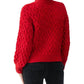 Sanctuary - Cable Mock Neck Sweater
