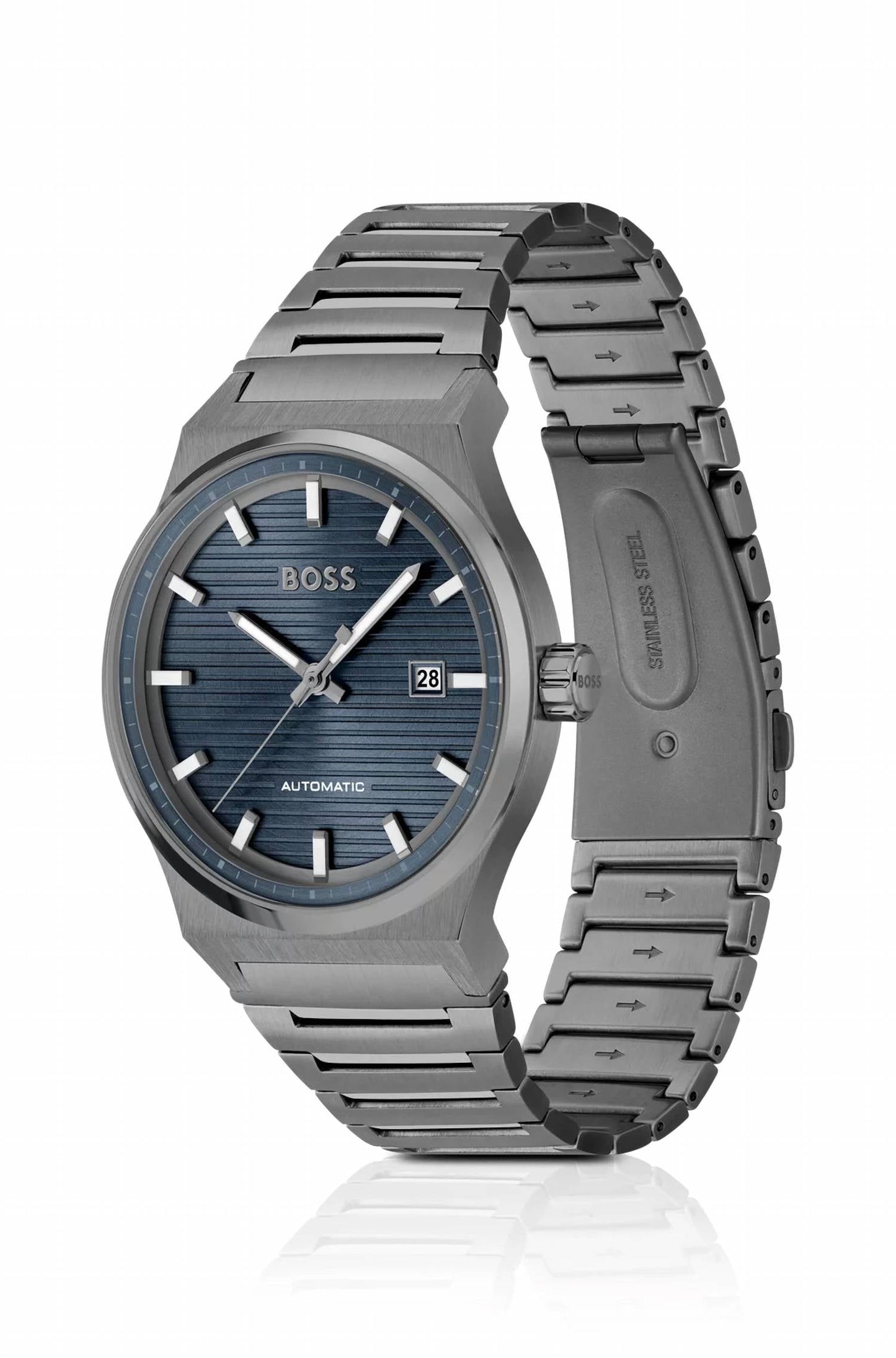 Hugo Boss - Men's Stainless Steel Automatic Watch