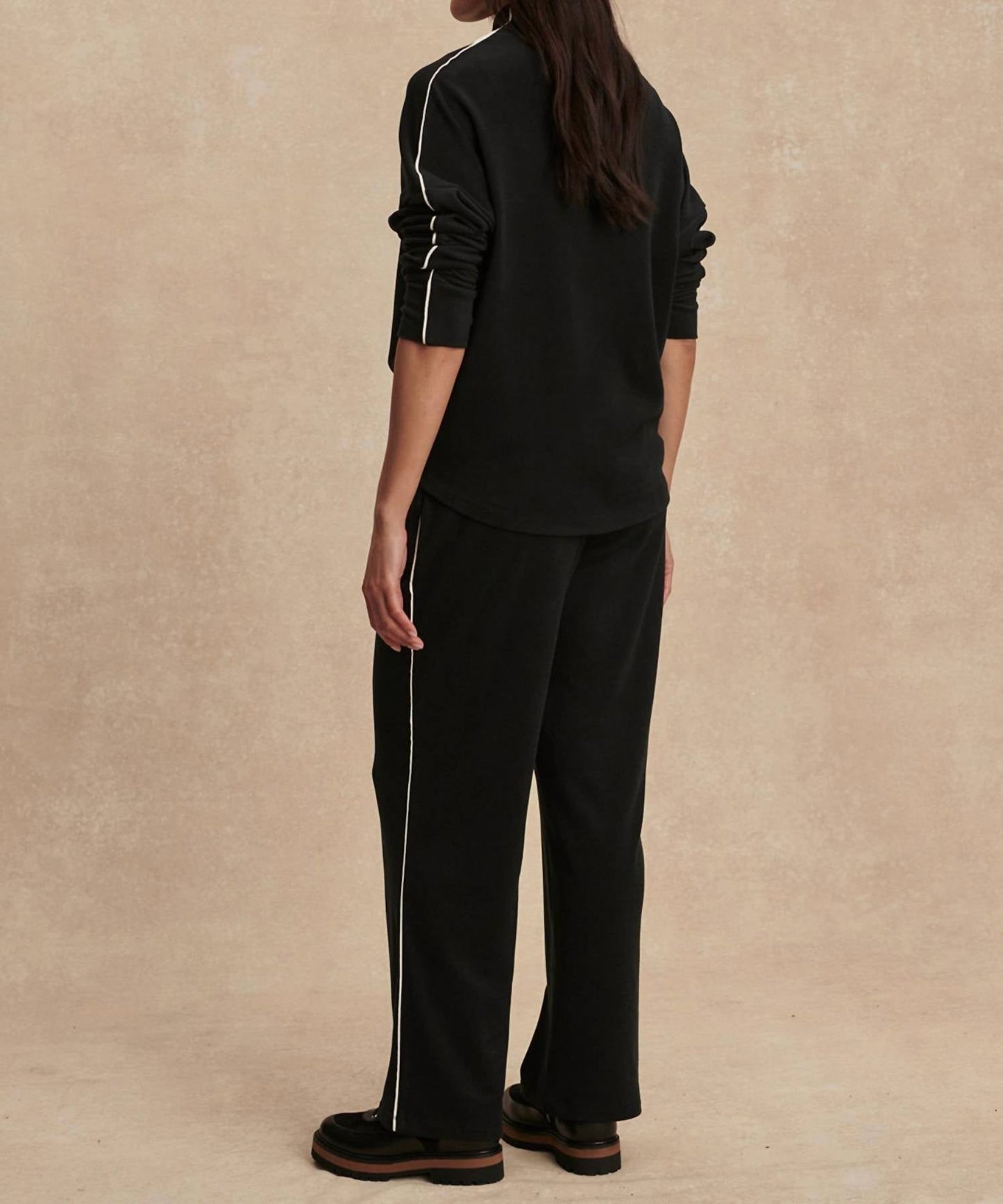 Varley - Brushed Rib Straight Leg Pant