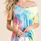 Bibi - Neon Tie Dye Top