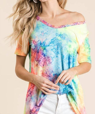 Bibi - Blusa Tie Dye Neon