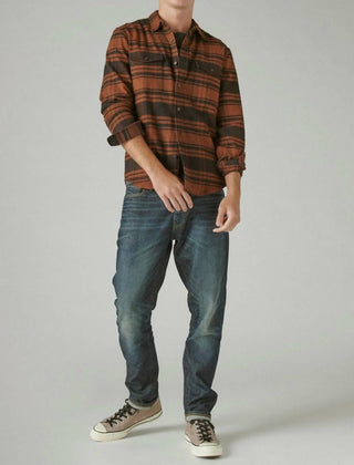 Lucky Brand - Plaid Workwear Clould Flannel