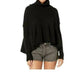 Free People - Layer Cake Trapeze Turtleneck Oversize Sweater