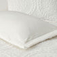 Full/Queen Embroidered Medallion Faux Fur Ultra Plush Comforter Mini Set